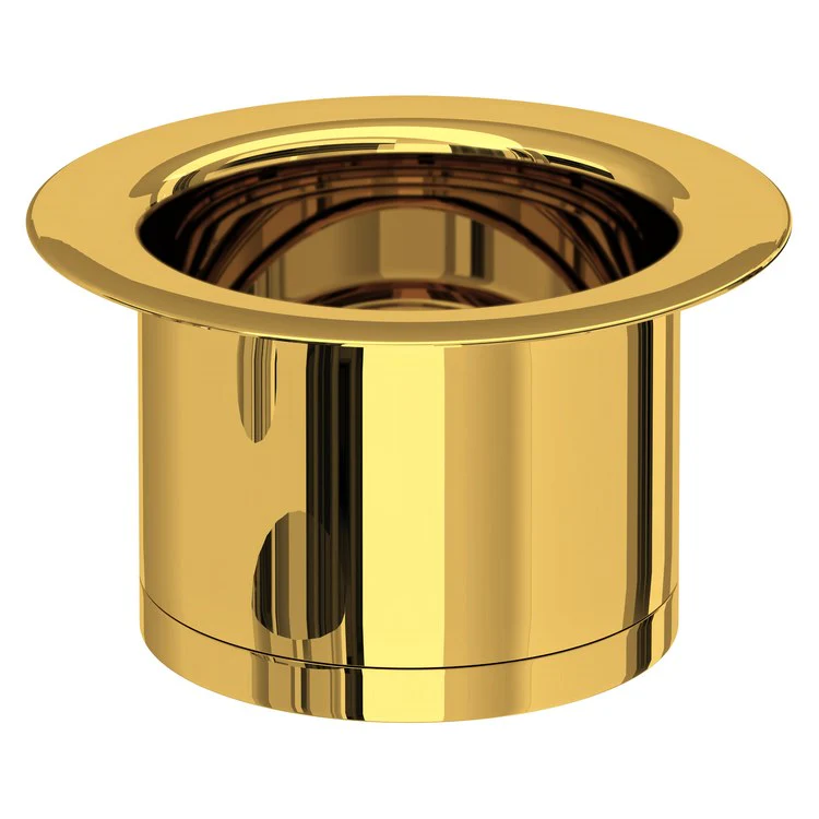 Disposal Flange Extended Unlacquered Brass 4-3/8 Inch Brass for 745/744 Disposal Stopper - Frankwebs