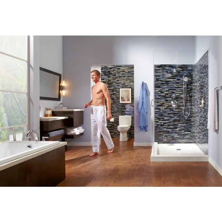 Silas Two Handle Widespread Bathroom Faucet with Drain - Frankwebs