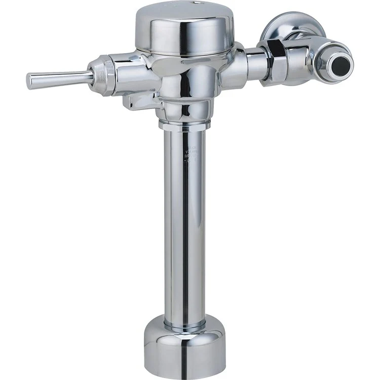 Flush Valve 1.6 Gallons per Flush Chrome Top 1-1/2 Inch Manual - Frankwebs