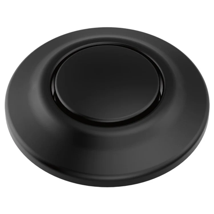 Air Switch with Dual Outlet 1-3/4 Inch Matte Black Brass 2-9/16 Inch - Frankwebs