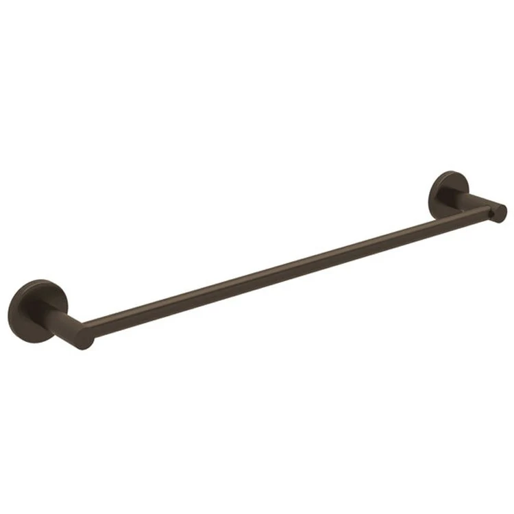 Towel Bar Lombardia 18 Inch Matte Black Brass/Metal 2-3/4 Inch - Frankwebs