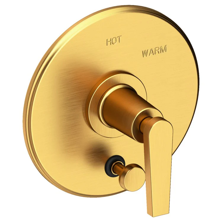 Pressure Balance Valve Trim Dorrance with Diverter Pull Knob 1 Lever Forever Brass PVD ADA Depth 3-1/6 Inch - Frankwebs