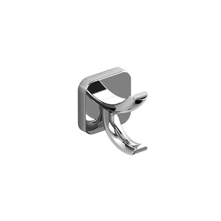 Robe Hook Salome Polished Nickel 2-1/4 Inch 2-1/4 Inch Zinc - Frankwebs