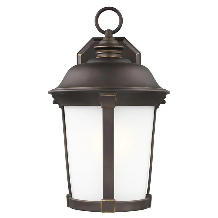 Calder Single-Light LED Large Outdoor Wall Lantern - Frankwebs