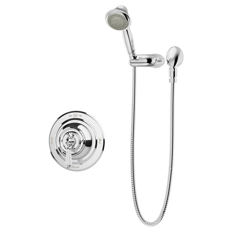 Handshower Trim Carrington Round 1 Lever Polished Chrome ADA 3 Function 1.5 Gallons per Minute - Frankwebs
