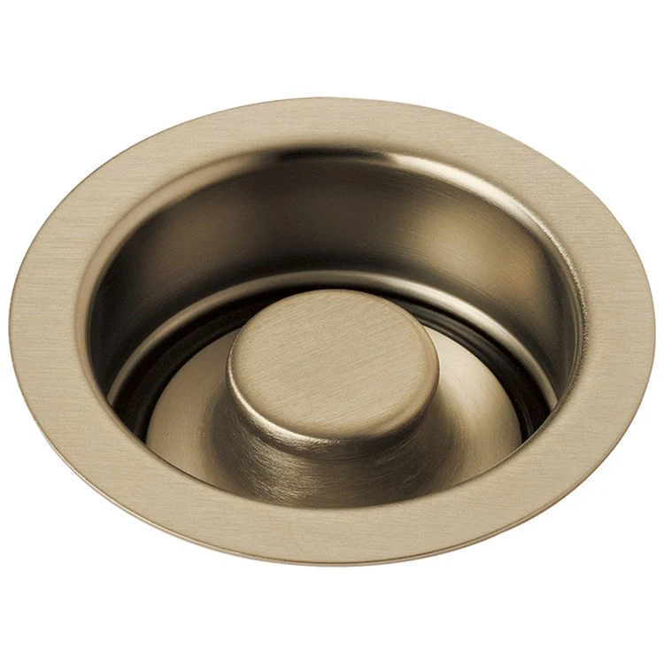Disposal Flange Rook Stopper Brilliance Luxe Gold 4-1/2 Inch Brass for Kitchen Sink 4-1/2 Inch - Frankwebs