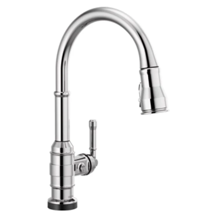 Kitchen Faucet Broderick 1 Lever ADA Arctic Stainless Diamond Seal/Touch2O Pull Down 1.8 Gallons per Minute - Frankwebs