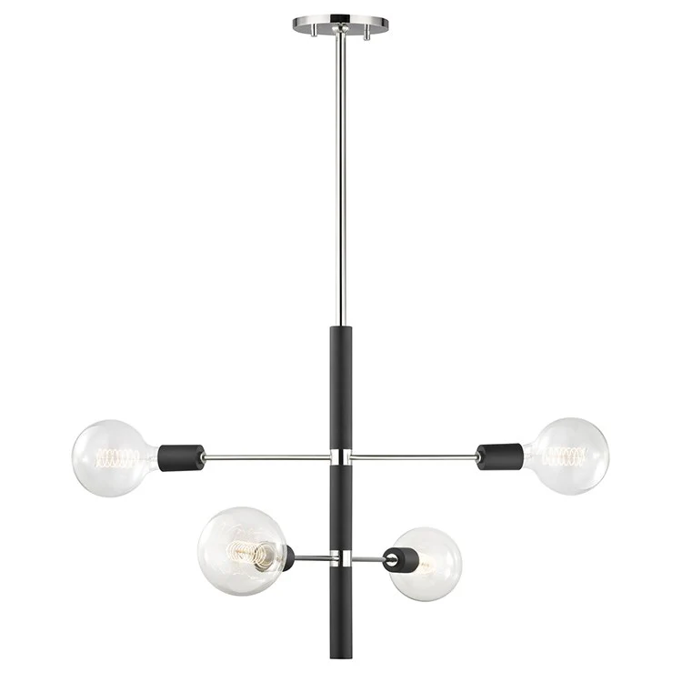 Astrid Four-Light Chandelier - Frankwebs