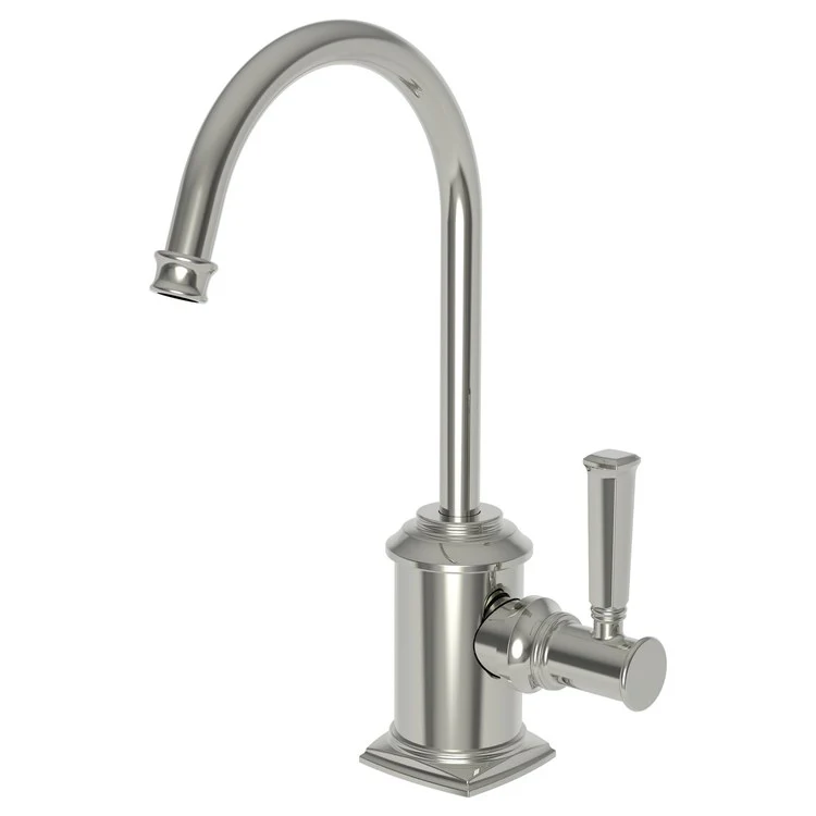 Cold Water Dispenser Zemora 1 Lever ADA Gooseneck Satin Brass PVD - Frankwebs