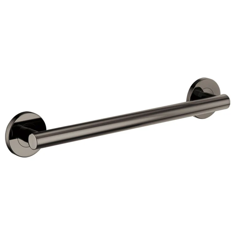 Grab Bar 18 Inch European Round Brilliance Luxe Steel ADA Concealed Mount Metal - Frankwebs