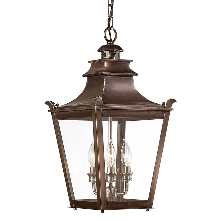 Dorchester Three-Light Medium Outdoor Hanging Lantern - Frankwebs