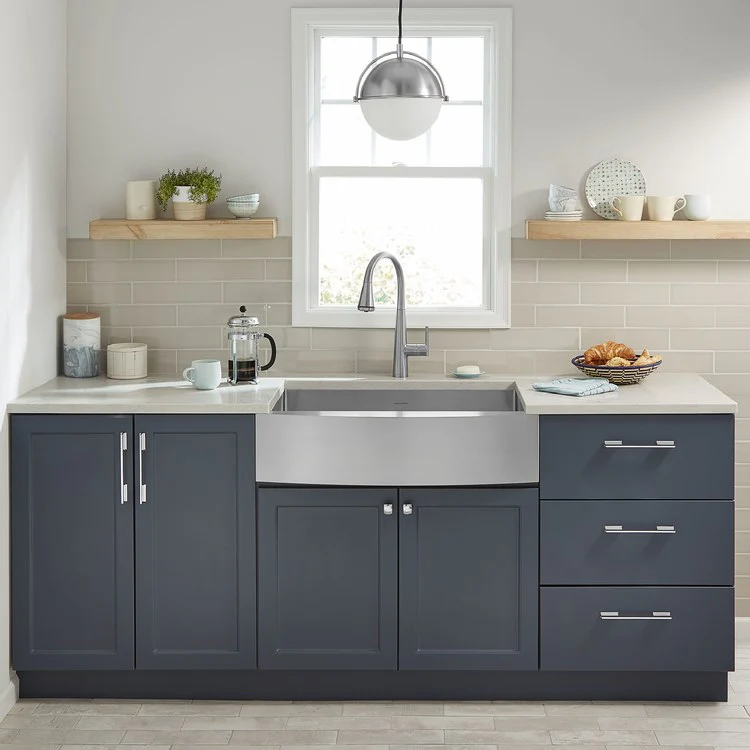 Edgewater SelectFlo Single Handle Pull Down Kitchen Faucet - Frankwebs