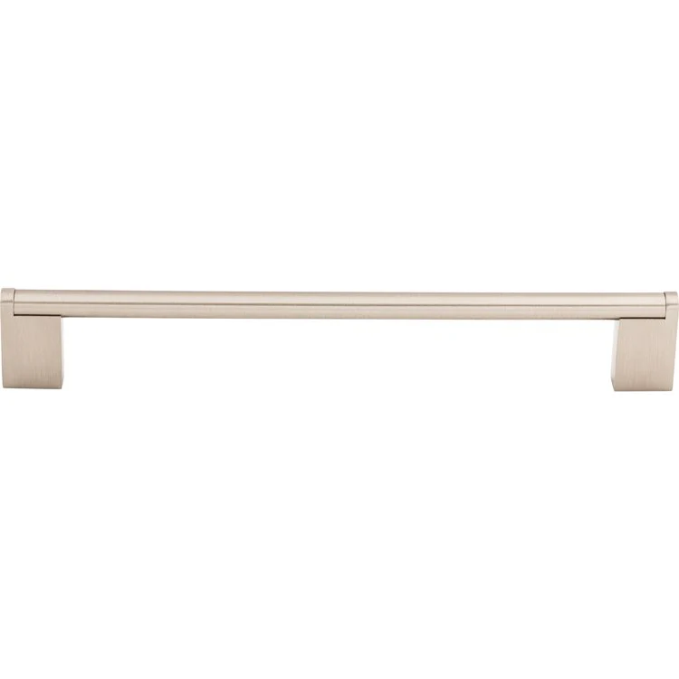 Pull Bar Pulls Princetonian Brushed Satin Nickel Steel 8-4/5 Inch 9-5/8x3/8x1-1/2 Inch - Frankwebs