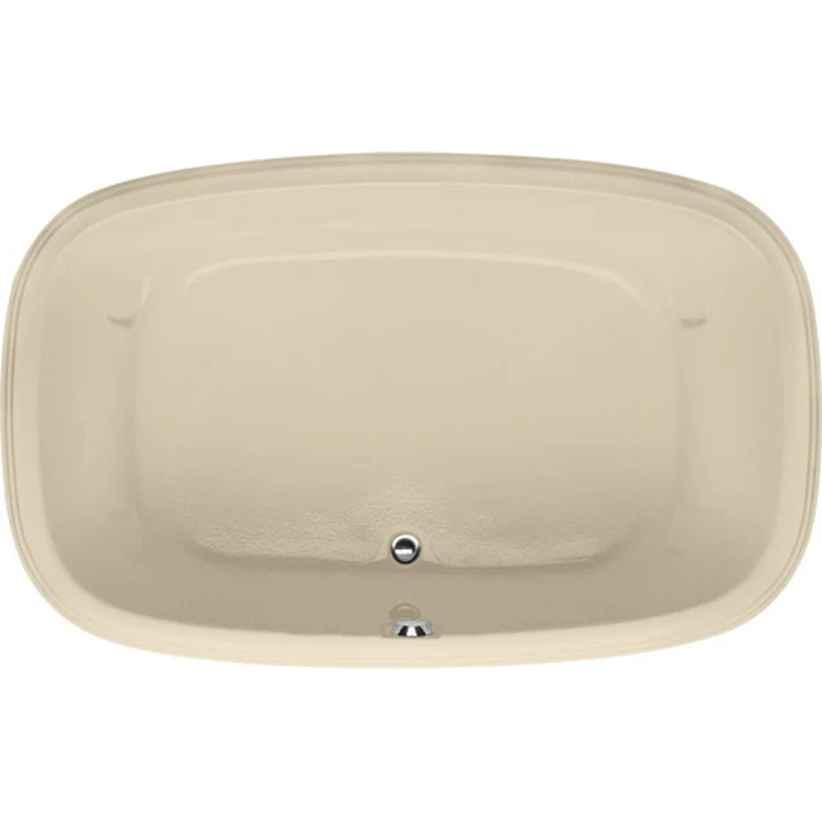 Air Tub Designer Collection Sylvia Drop-In Biscuit Rectangle 8 Jet Acrylic 66 x 42 x 24 Inch - Frankwebs