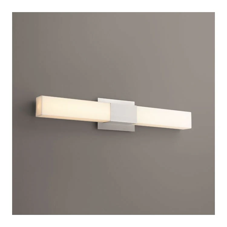 Vega Two-Light Bathroom Vanity Fixture - Polished Nickel - Frankwebs