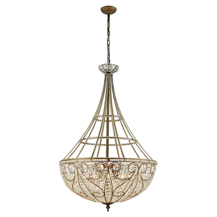 Elizabethan Ten-Light LED Pendant - Frankwebs