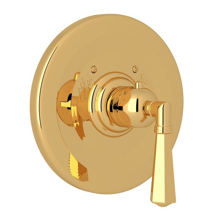 Thermostatic Trim Palladian Less Volume Control 1 Metal Lever Tuscan Brass 3/4 Inch 12 Gallons per Minute - Frankwebs