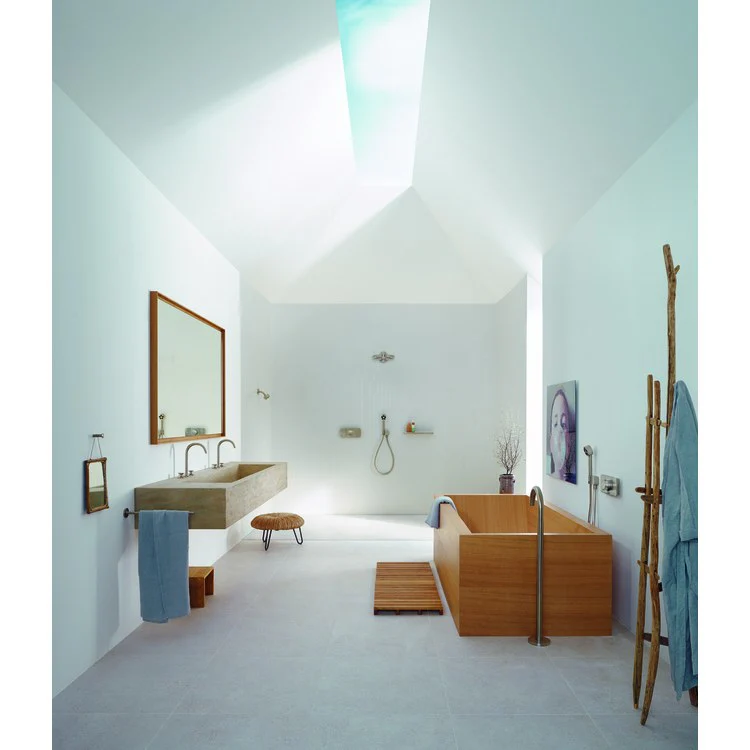 Lavatory Faucet One 170 Widespread 8 Inch Spread 2 Knob WaterSense Brushed Nickel 1.2 Gallons per Minute Less Drain 3 Hole Select/AirPower/Comfort Zone/EcoRight - Frankwebs