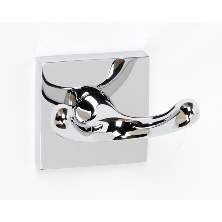 Robe Hook Contemporary ll Bath Double Polished Nickel 2 Inch 2-1/2 Inch Wall Mount Brass - Frankwebs