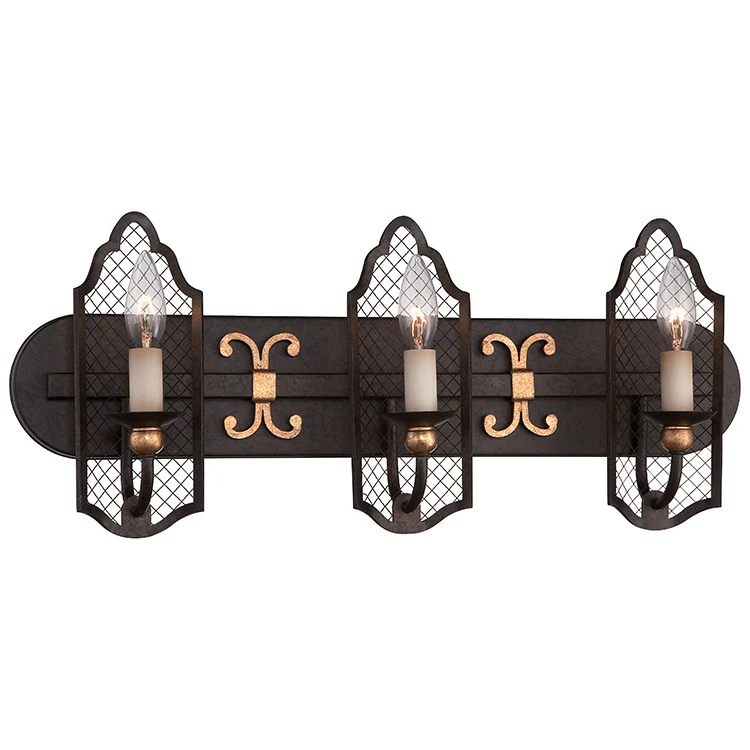 Cortona Three-Light Bathroom Vanity Fixture - Frankwebs