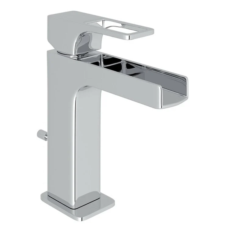 Lavatory Faucet Quartile 1 Metal Loop Lever Satin Nickel 1.6 Gallons per Minute - Frankwebs