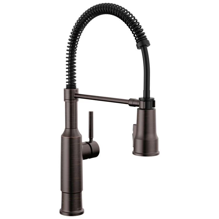 Kitchen Faucet Theodora Spring 1 Lever ADA Venetian Bronze Pull Down 1.8 Gallons per Minute - Frankwebs
