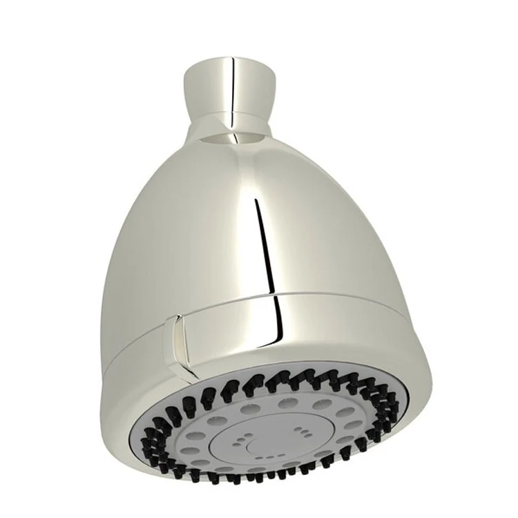 Showerhead 6 Function Polished Nickel 4 Inch 1.75 Gallons per Minute Round with 6 Spray Patterns Stream Stream/Champagne Champagne Champagne/Massage Massage Massage/Stream - Frankwebs