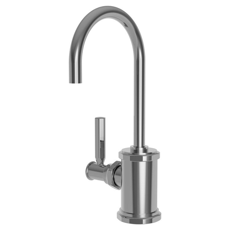 Hot Water Dispenser Heaney 1 Lever Gooseneck French Gold PVD - Frankwebs