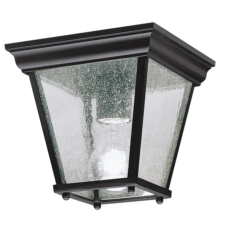 Single-Light Outdoor Flush Mount Ceiling Fixture - Frankwebs