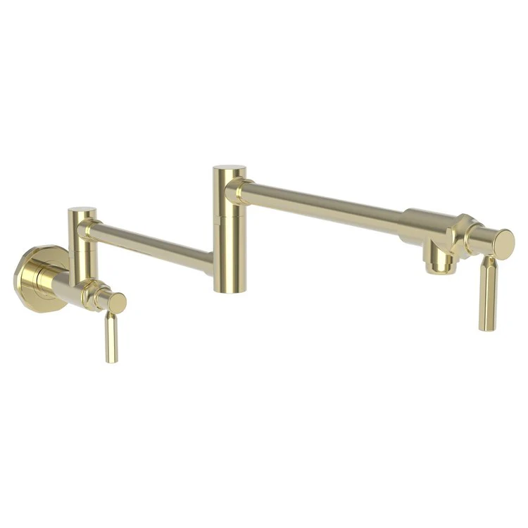 Pot Filler Heaney Wall Mount 2 Lever ADA English Bronze - Frankwebs