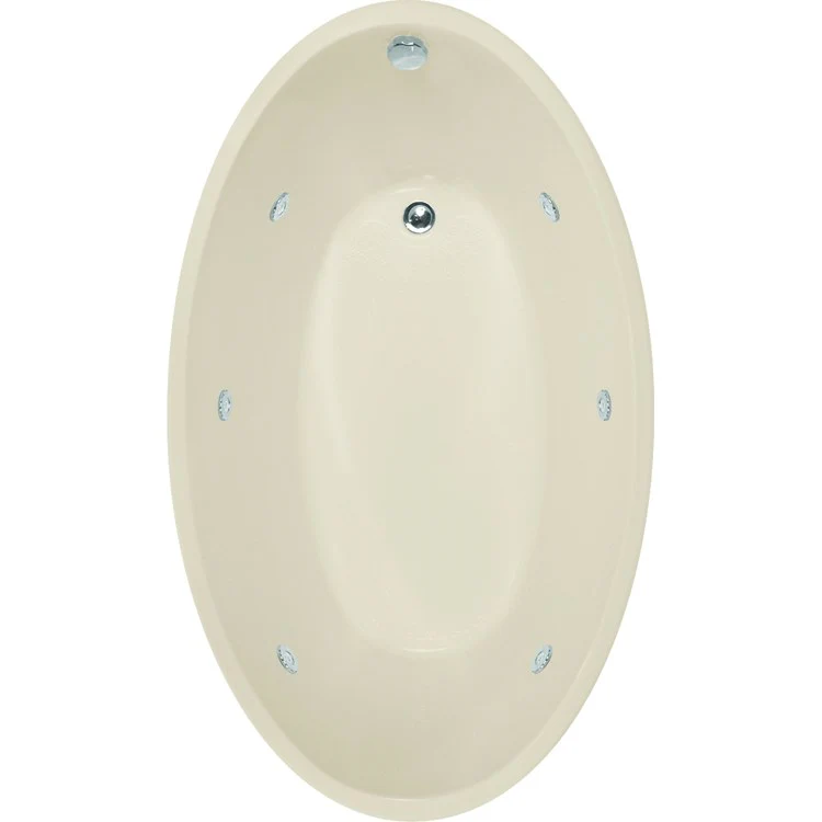 Whirlpool Tub Designer Collection Carli 72 x 40 x 27 Inch Drop-In End Drain White Oval - Frankwebs