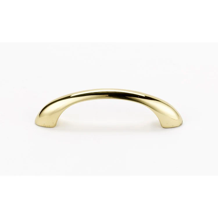 Pull Collection III Polished Antique Brass 3-1/2 Inch 4-1/4 Inch 1-1/8 Inch - Frankwebs