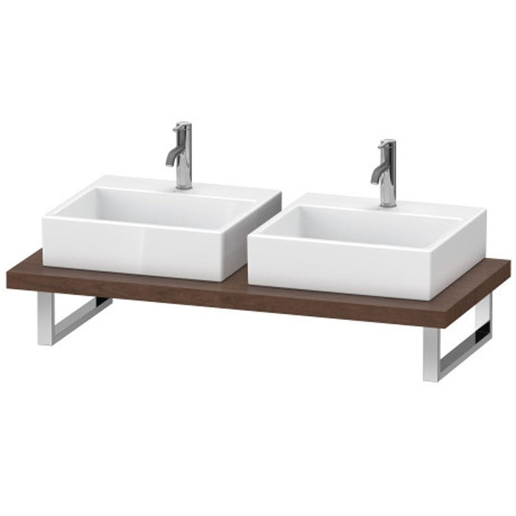 Lavatory Console L-Cube Linen Double Basin 31-1/2 x 21-5/8 Inch 1-3/4 Inch - Frankwebs