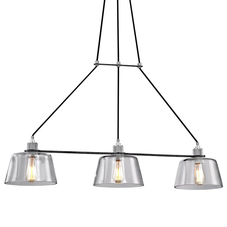 Audiophile Three-Light Island Chandelier - Frankwebs