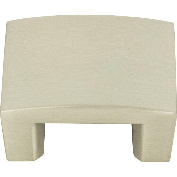 Knob Atlas Centinel Solid Brushed Nickel Zinc Alloy 1-1/4 Center to Center Inch 3/4 Inch - Frankwebs