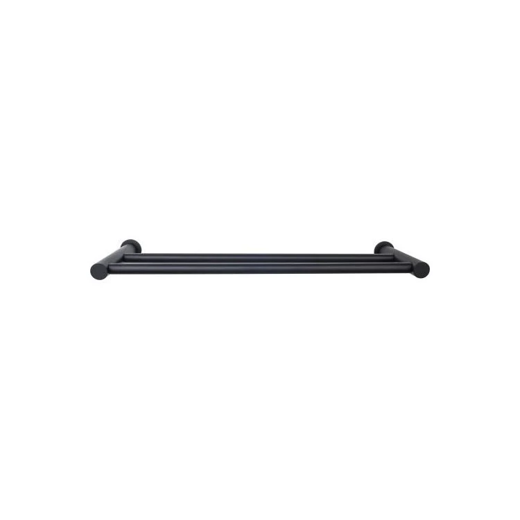 Towel Bar Hopewell 18 Inch Double Brushed Satin Nickel Zinc Alloy 5-7/8 Inch for Bath Hardware - Frankwebs