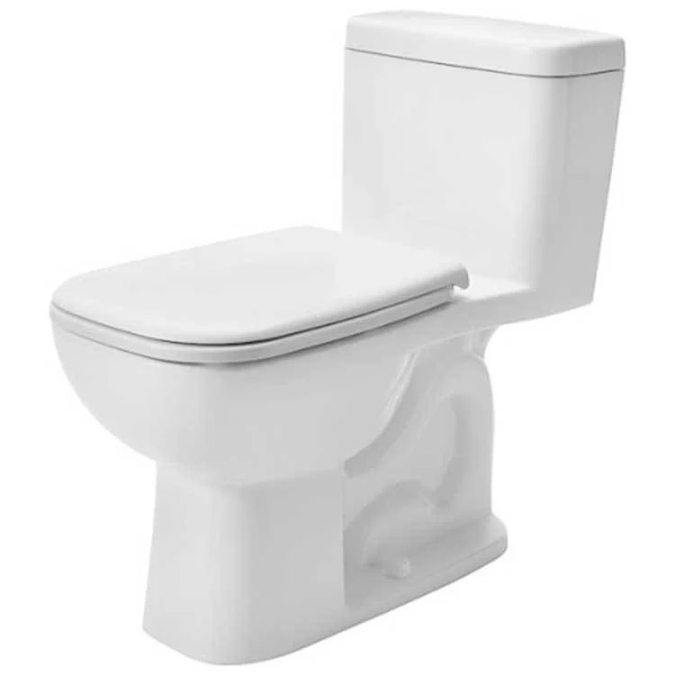 Toilet D-Code 1 Pieces White Elongated 29-1/8 Inch Single Syphonic - Frankwebs
