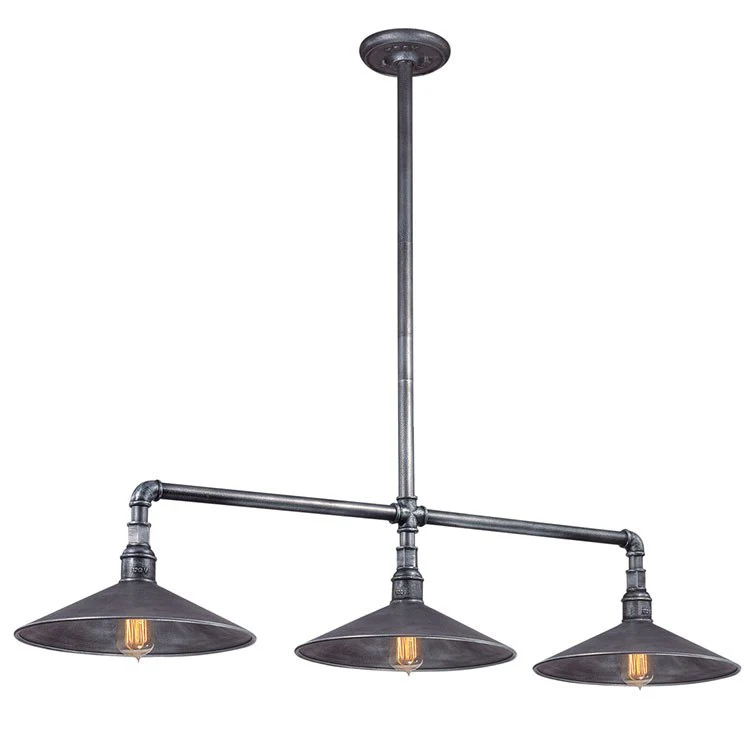 Toledo Three-Light Outdoor Linear Pendant - Frankwebs