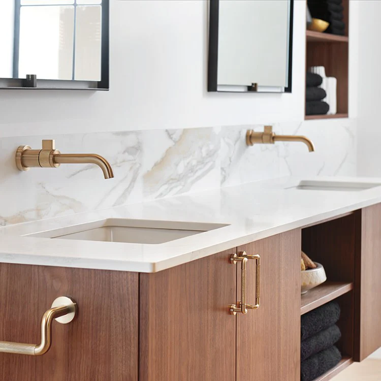 Litze Single Handle Wall-Mount Bathroom Faucet - Frankwebs