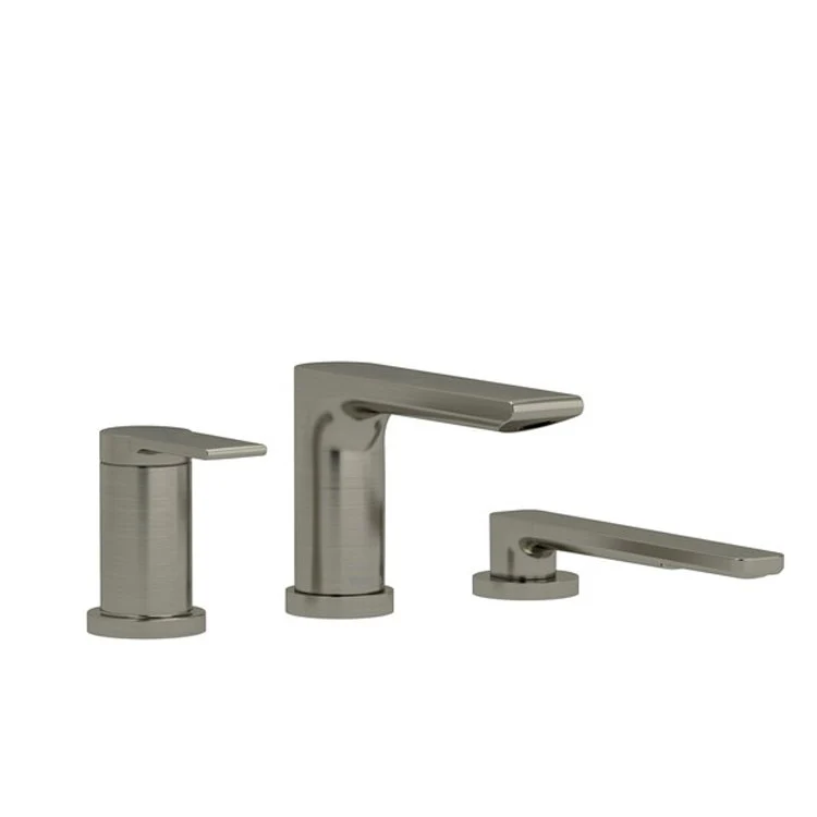 Tub Filler Trim Fresk Deck Mount 3 Piece Type P 1 Lever Brushed Nickel ADA - Frankwebs