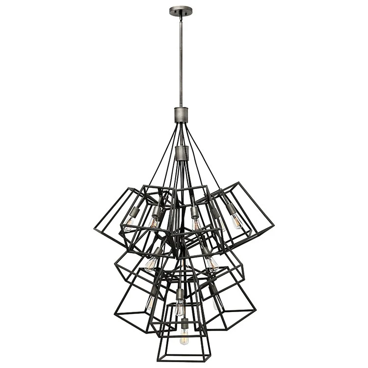 Fulton Thirteen-Light Large Foyer Pendant - Frankwebs