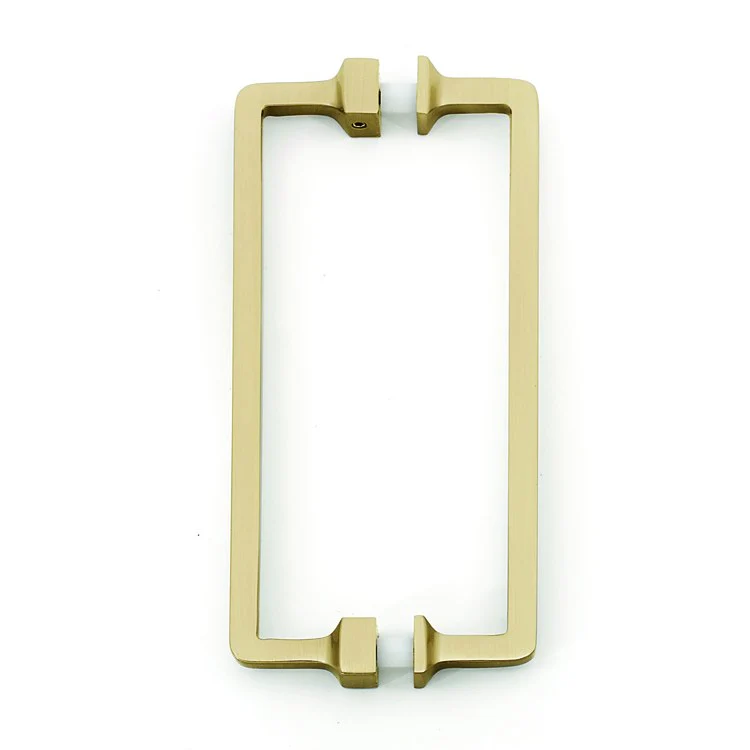 Pull Millennium Back to Back Satin Brass 6 Inch 6-5/8 Inch 1-3/8 Inch - Frankwebs