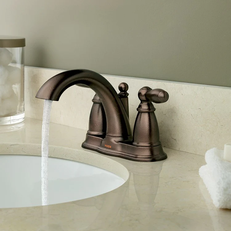 Brantford Two Handle Centerset Lavatory Faucet with Drain - Frankwebs