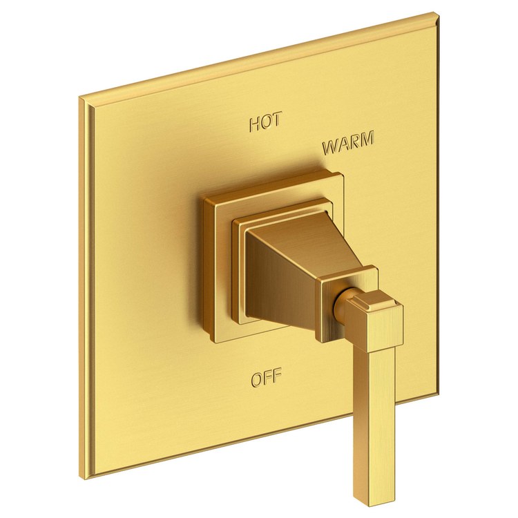 Pressure Balance Valve Trim Malvina Square 1 Lever Venetian Bronze ADA Depth 4 Inch - Frankwebs