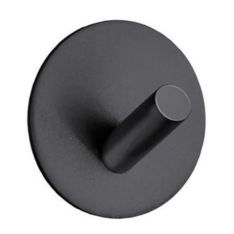 Hook Single Black 1-7/8 x 1-7/8 x 1-1/4 Inch 1-1/4 Inch Wall Mount Stainless Steel - Frankwebs