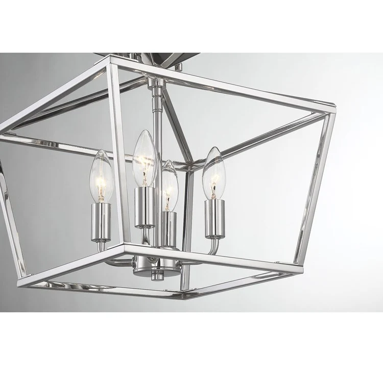 Townsend Four-Light Semi-Flush Mount Ceiling Fixture - Frankwebs