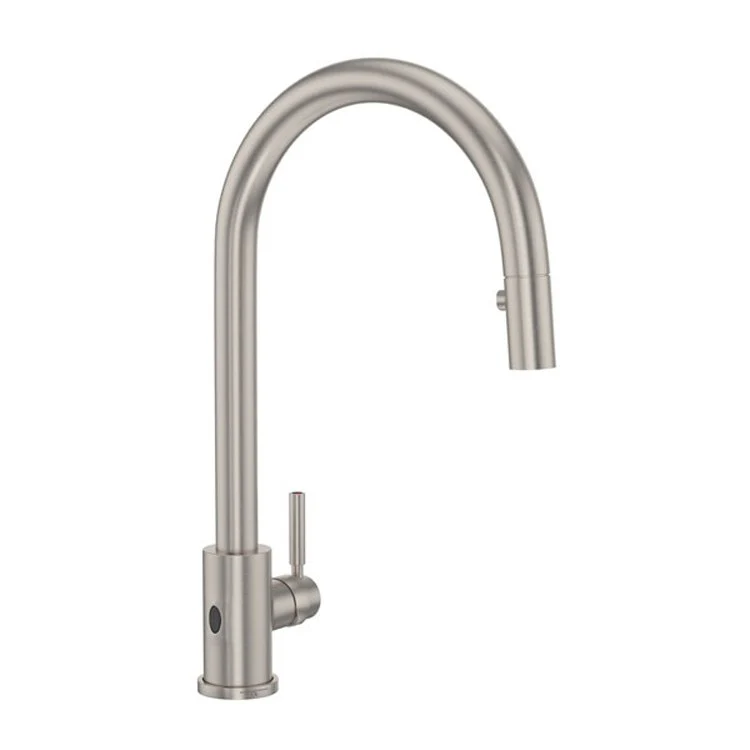 Kitchen Faucet Holborn with Touchless Technology 1 Lever Polished Chrome Pull Down C-Spout Touchless Senses Presence 1.75 Gallons per Minute - Frankwebs