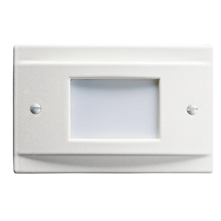 Step and Hall 120-Volt LED Non-Dimmable Horizontal Lens Step Light - Frankwebs