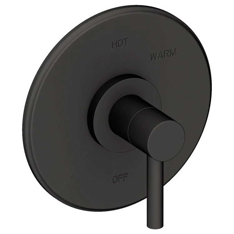 Pressure Balance Valve Trim East Linear Round 1 Lever Antique Copper ADA Depth 3 Inch - Frankwebs