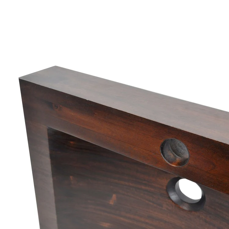 Vessel Samos Above Counter Rectangle 23-5/8 Inch Mahogany Natural Wood - Frankwebs